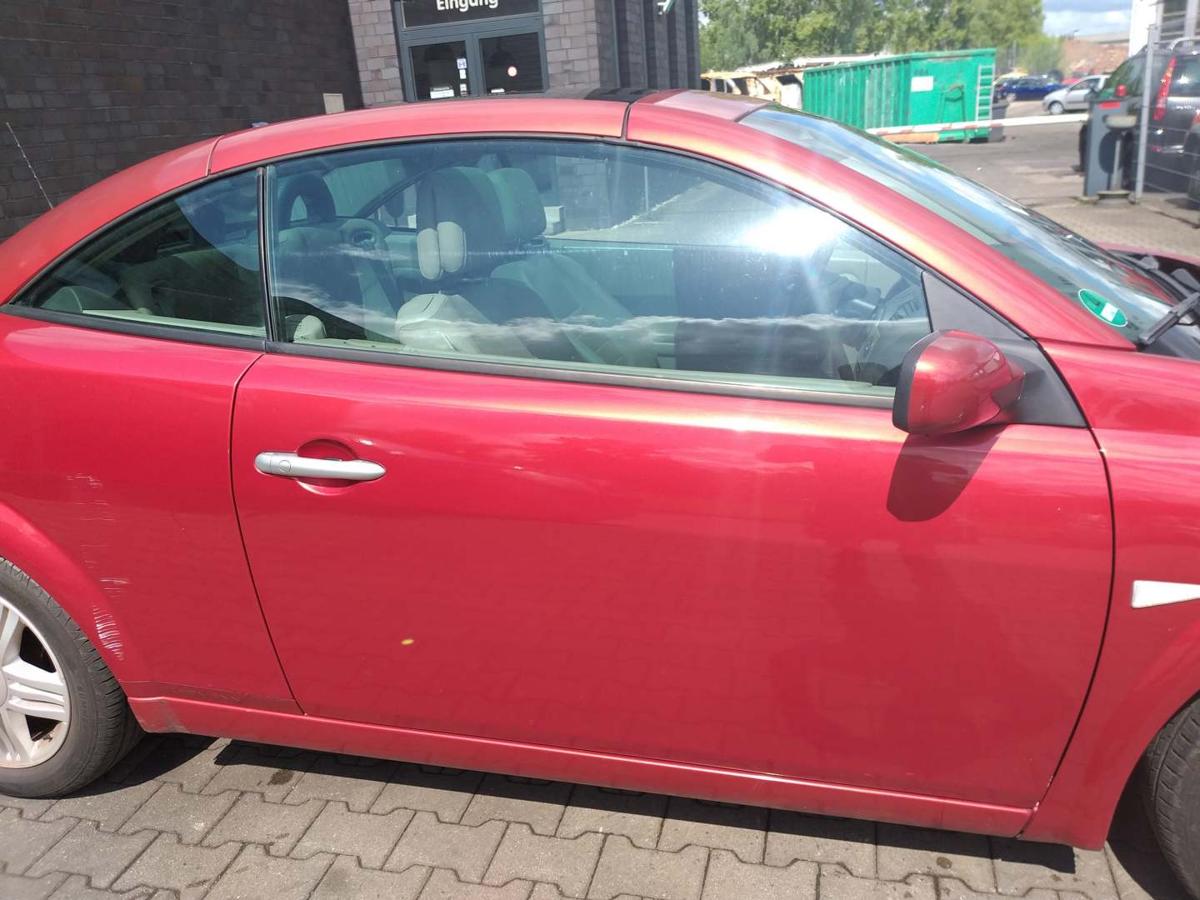 Renault Cabrio 2 Cabriolet original Tür rechts TEB76 Weinrotmetallic Rohbau Bj.2005